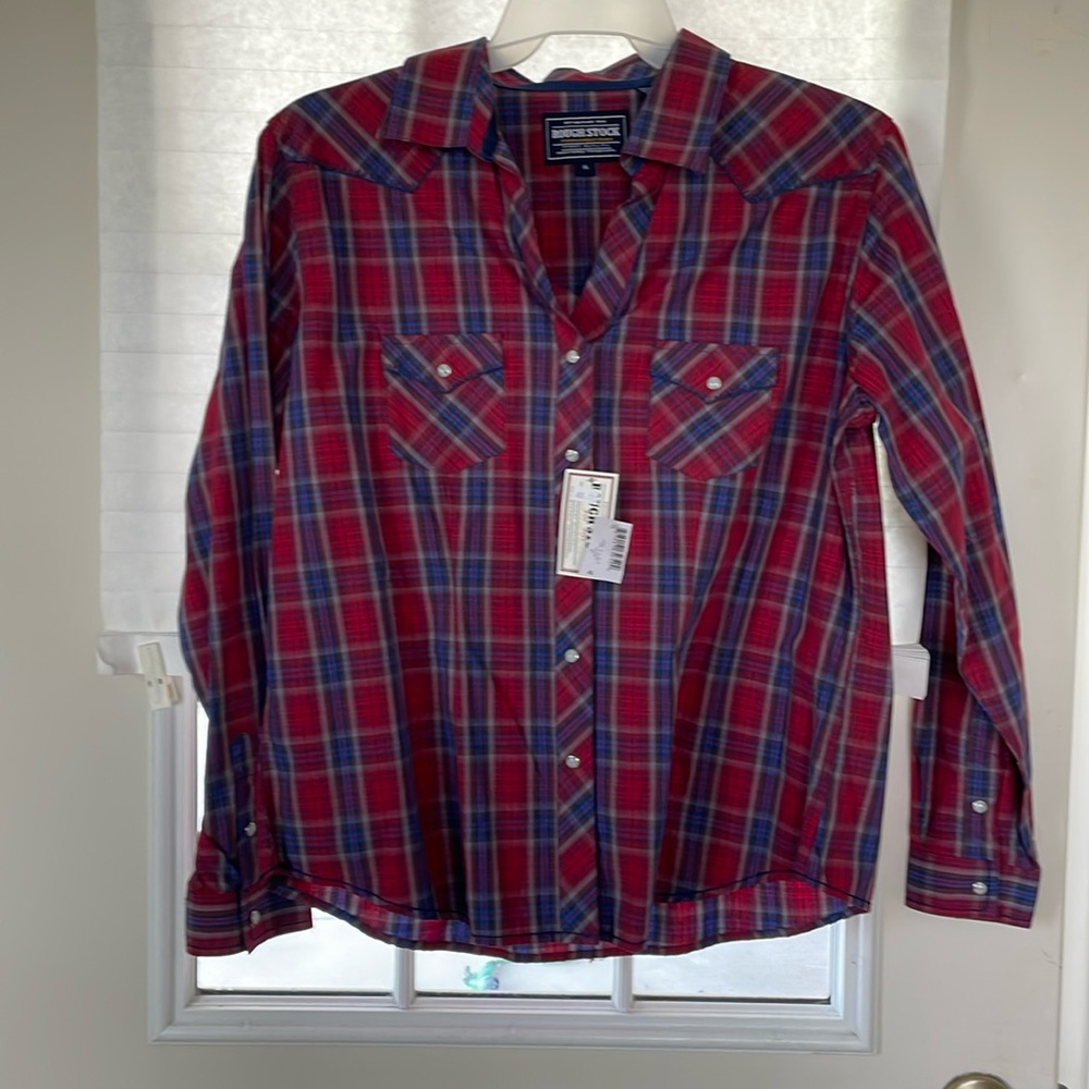 Rough stock long sleeve button up